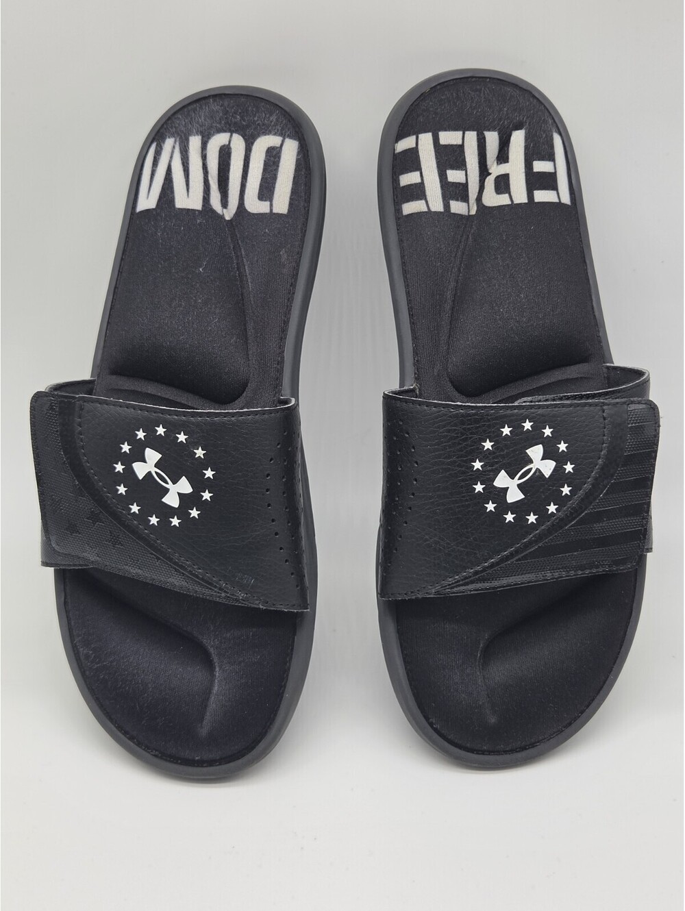 Under Armour Ignite Freedom Slides Size 11